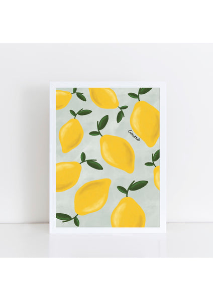 Limone Pattern Print
