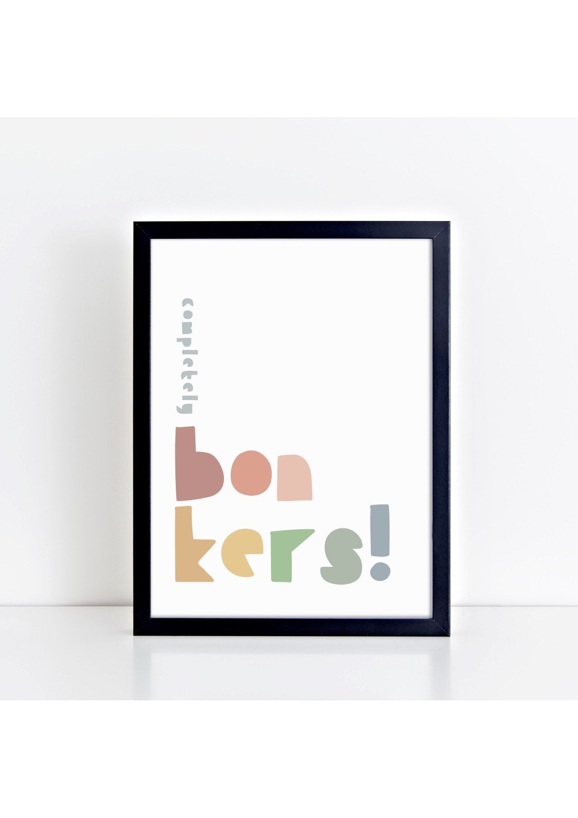 Completely Bonkers - muted tones