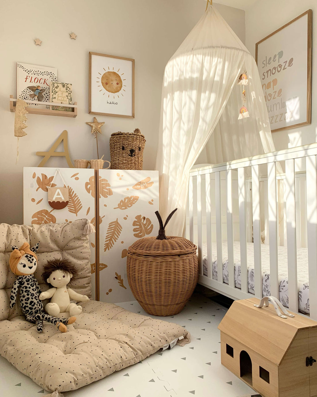 How to Decorate a Nursery on a Budget | Nursery Wall Art & Stickers ...