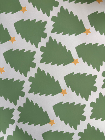 Christmas Tree Fabric Wall Stickers