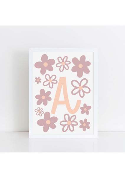 Daisy Initial print