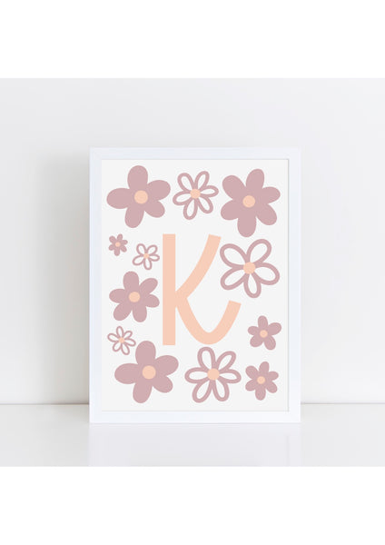 Daisy Initial print