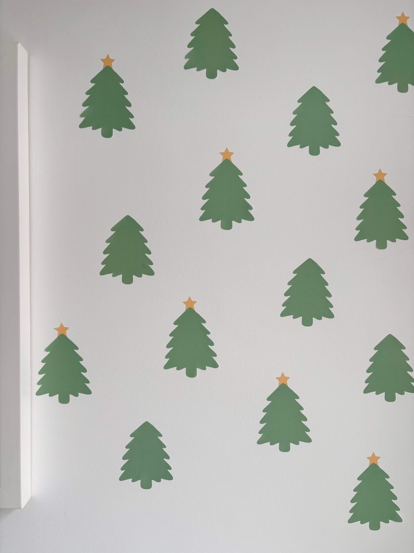Christmas Tree Fabric Wall Stickers
