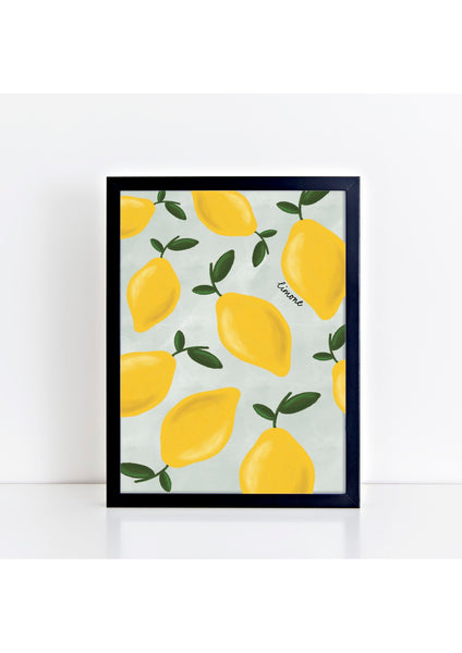 Limone Pattern Print