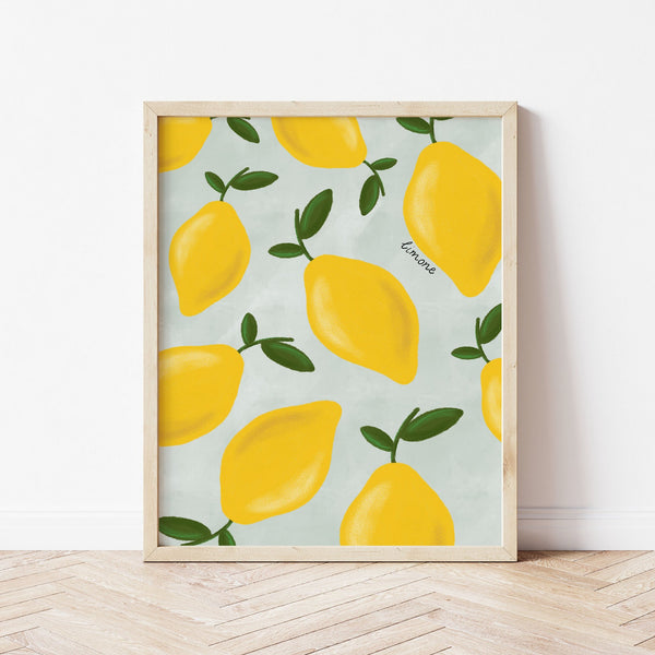 Limone Pattern Print