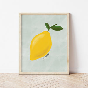 Limone Print