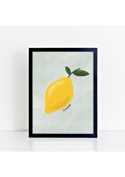 Limone Print