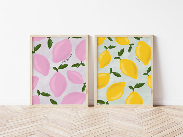 Limone Pattern Print