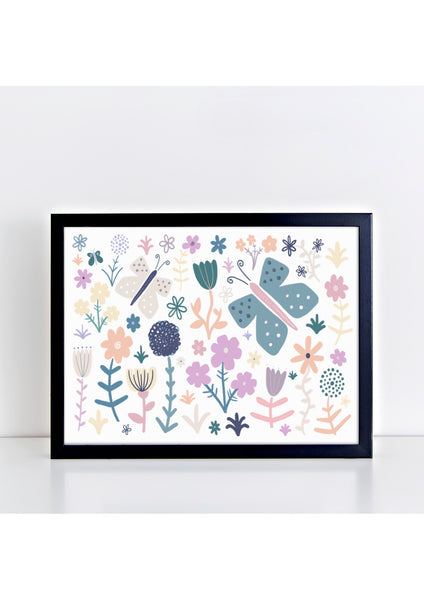 Spring Time Butterflies Print