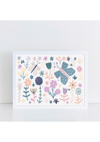 Spring Time Butterflies Print