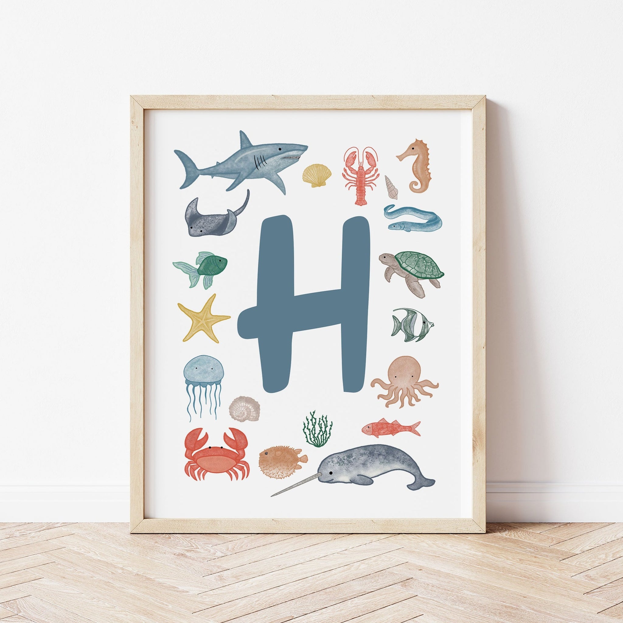 Under the Sea Initial print