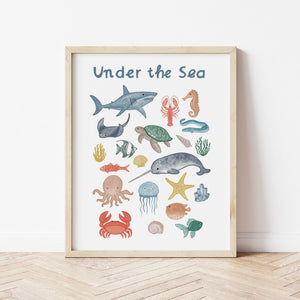 Under the Sea Print