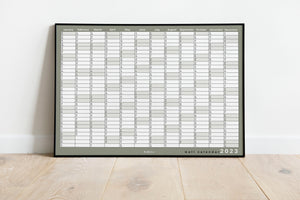 2023 Wall Planner - Green Landscape