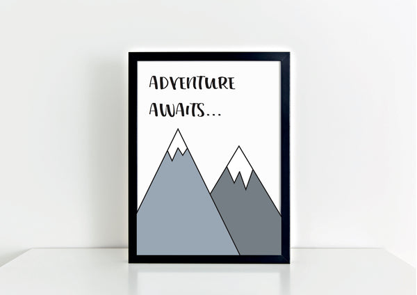 Adventure Awaits Print