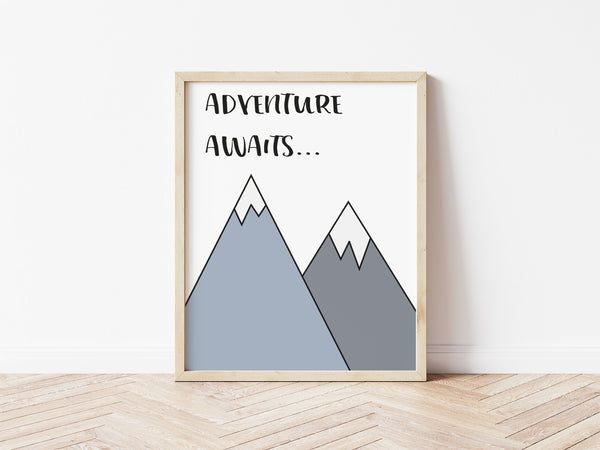 Adventure Awaits Print