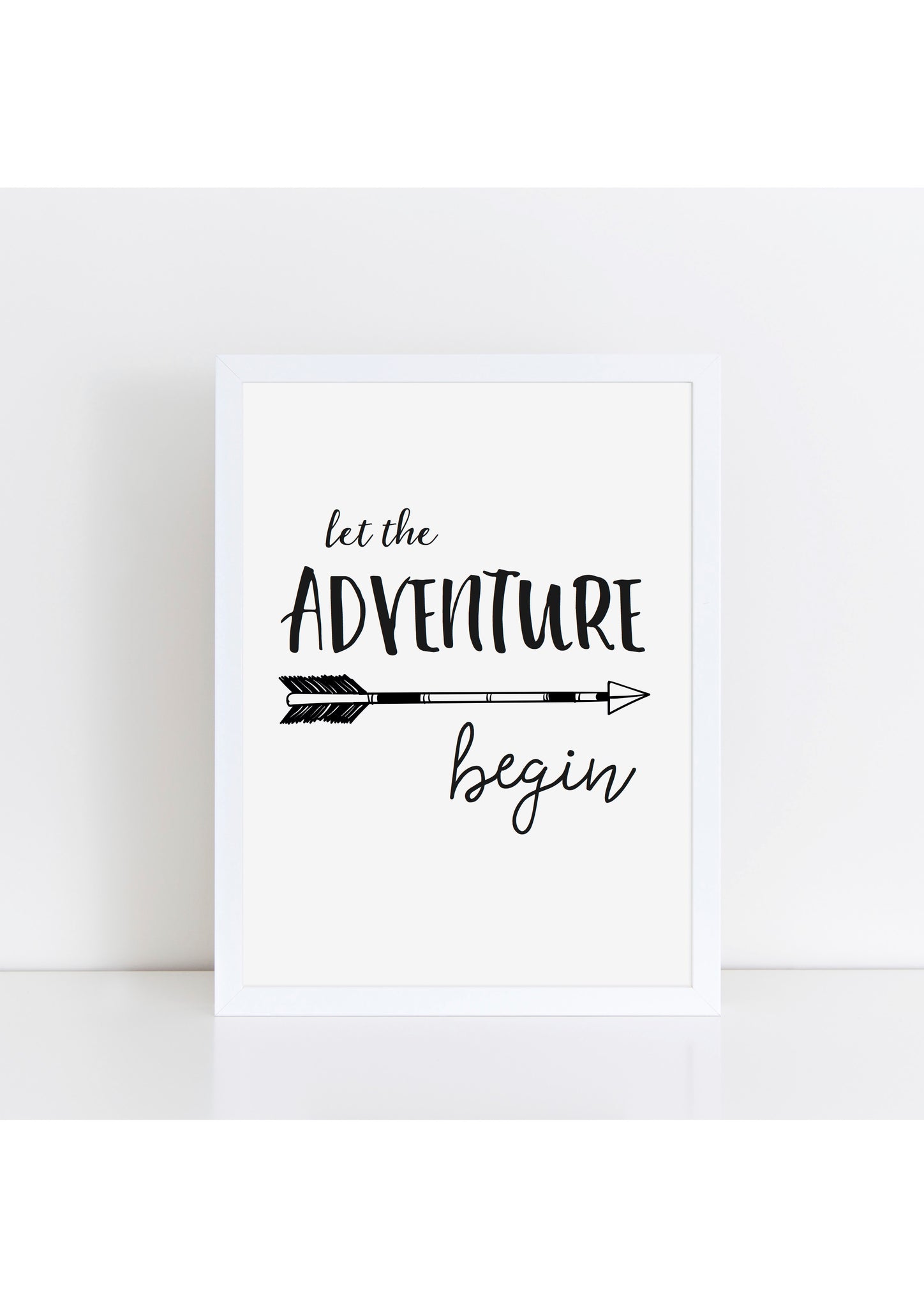 Adventure Begin Print