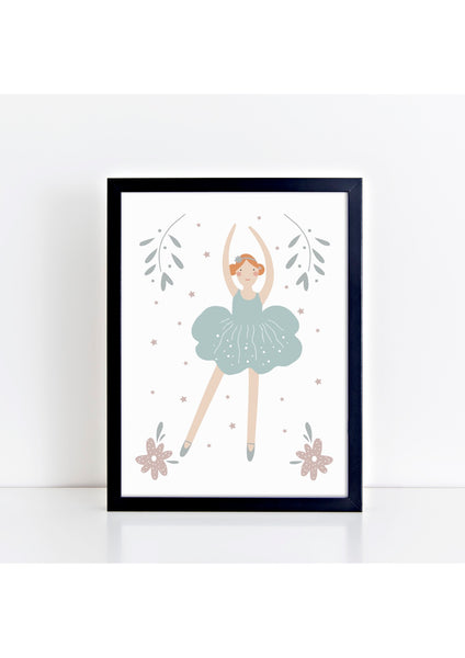 Ballerina 3 Print