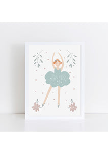 Ballerina 3 Print