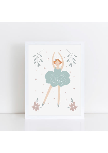 Ballerina 3 Print