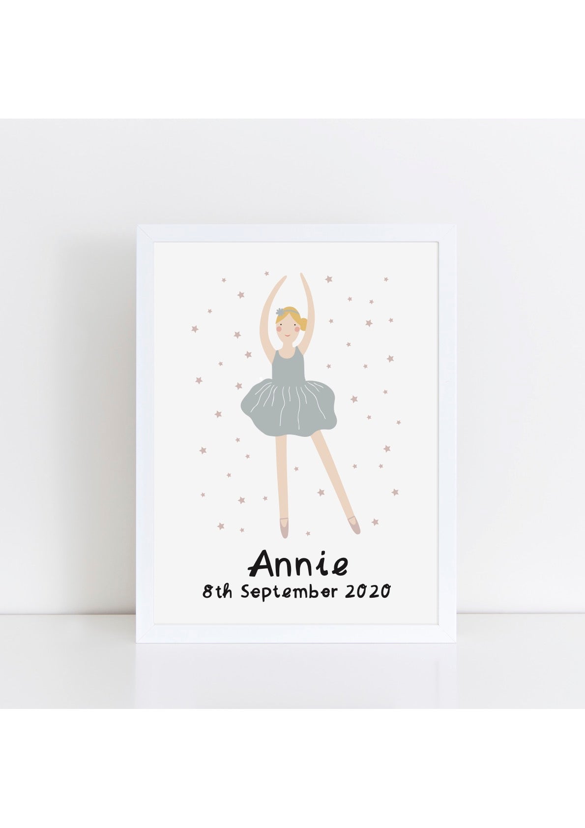 Ballerina 4 - Personalised Print