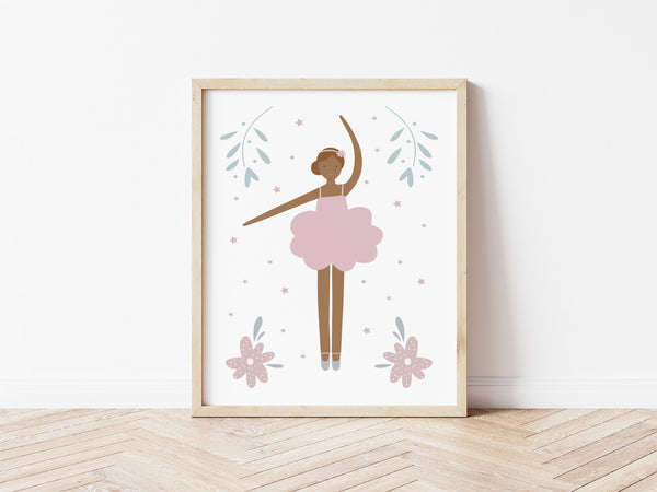 Ballerina 5 Print