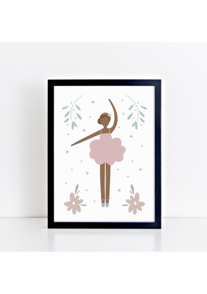 Ballerina 5 Print