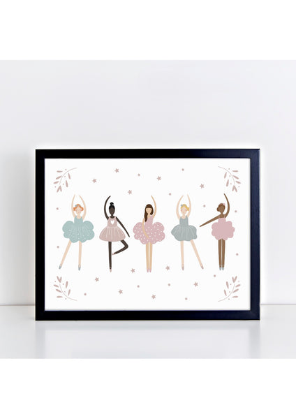 Ballerinas Print - Landscape