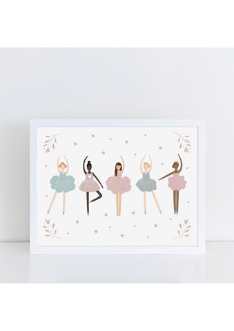 Ballerinas Print - Landscape