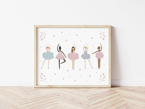 Ballerinas Print - Landscape