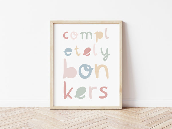 Completely Bonkers 2 Print