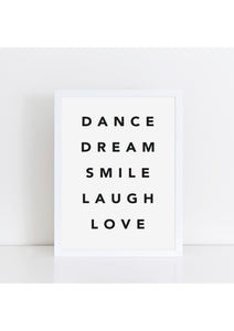 Dance Dream Print