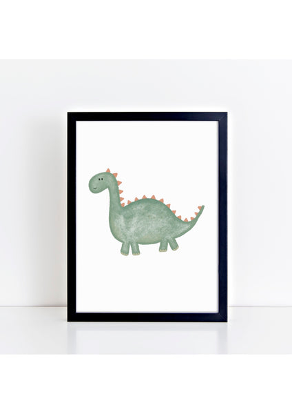 Happy Dinosaur Print