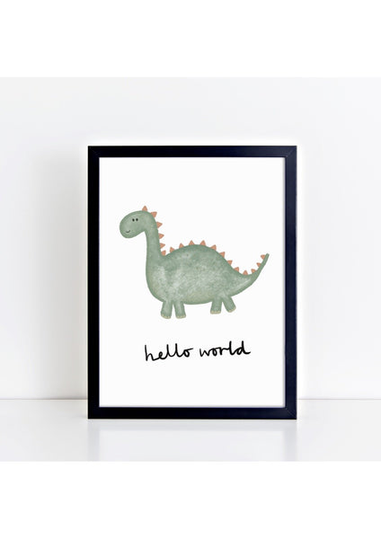 Happy Dinosaur - Hello World