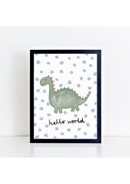 Happy Dinosaur - Spotty Hello World