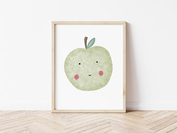 Happy Apple Print