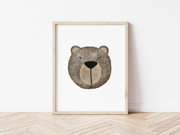 Happy Bear Print