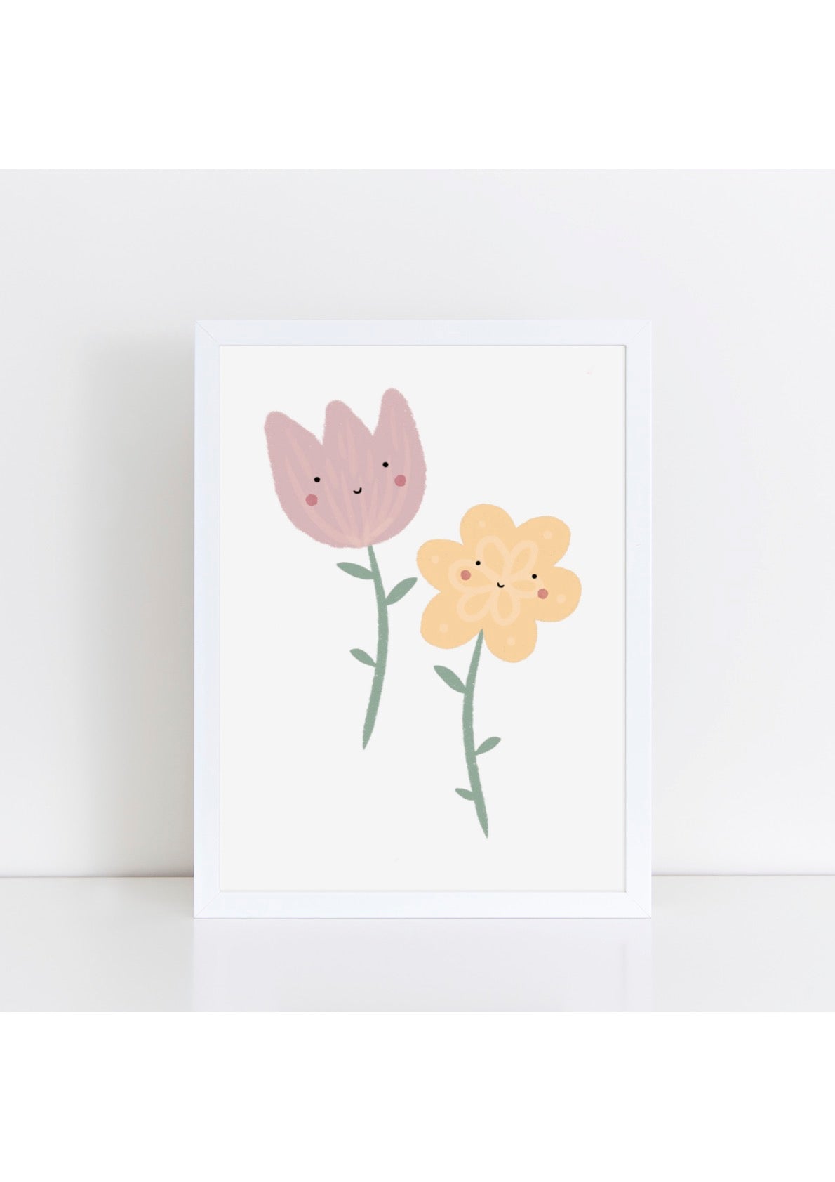 Happy Flowers Print