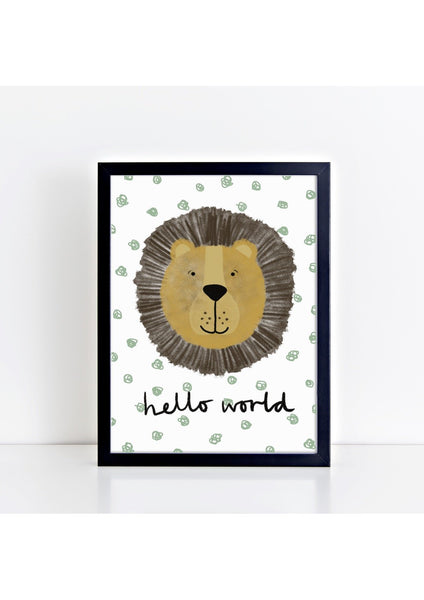 Happy Lion - Spotty Hello World