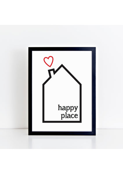 Happy Place Print