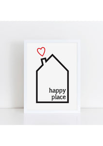 Happy Place Print