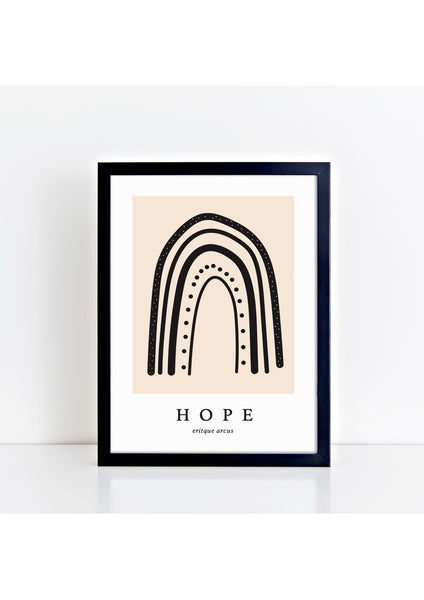 Hope Latin - Natural Print