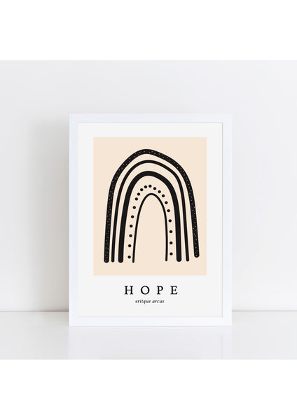 Hope Latin - Natural Print