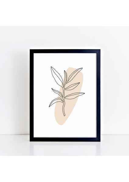 Leaf Shape 3 Print