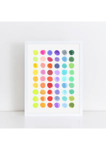 Marker Circles Print