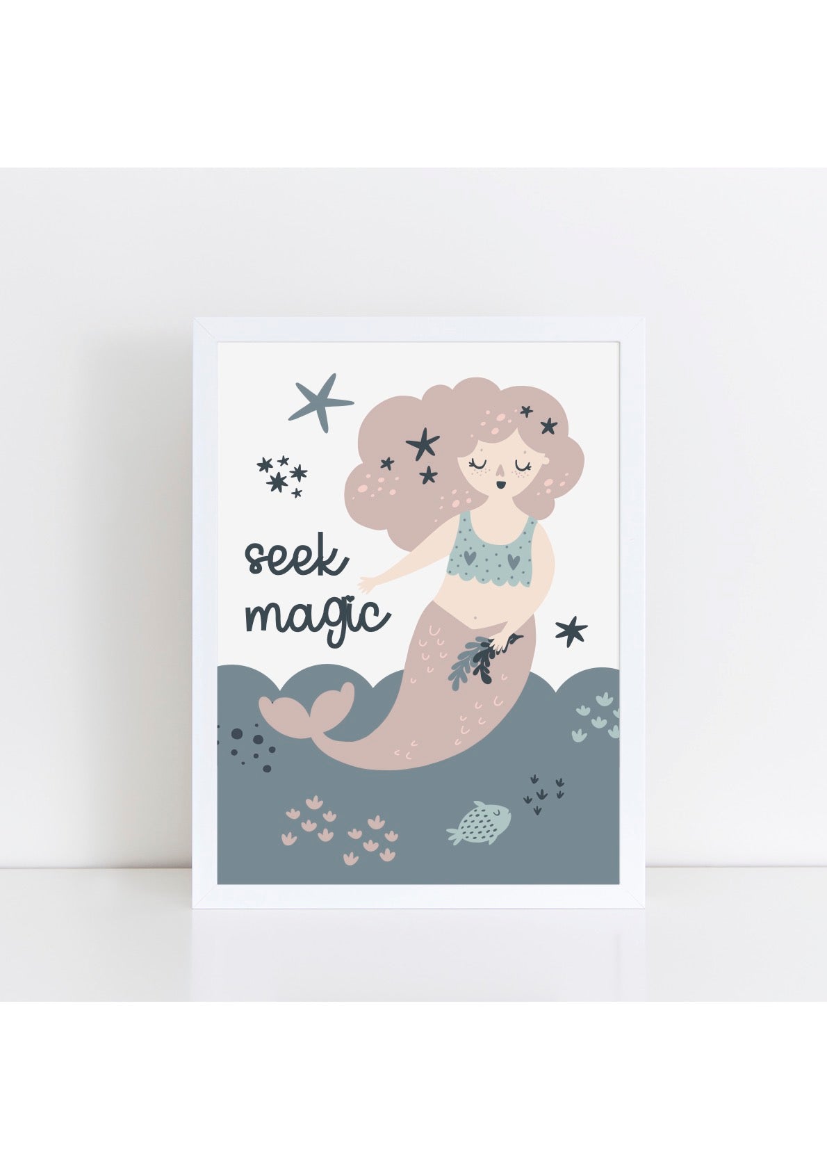 Mermaid - Seek Magic Print