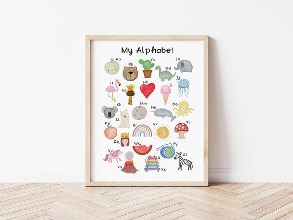 My Alphabet Print