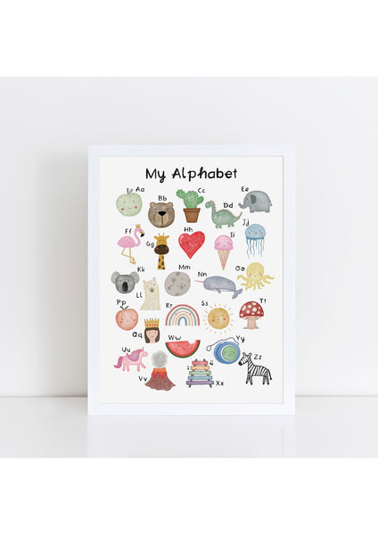 My Alphabet Print