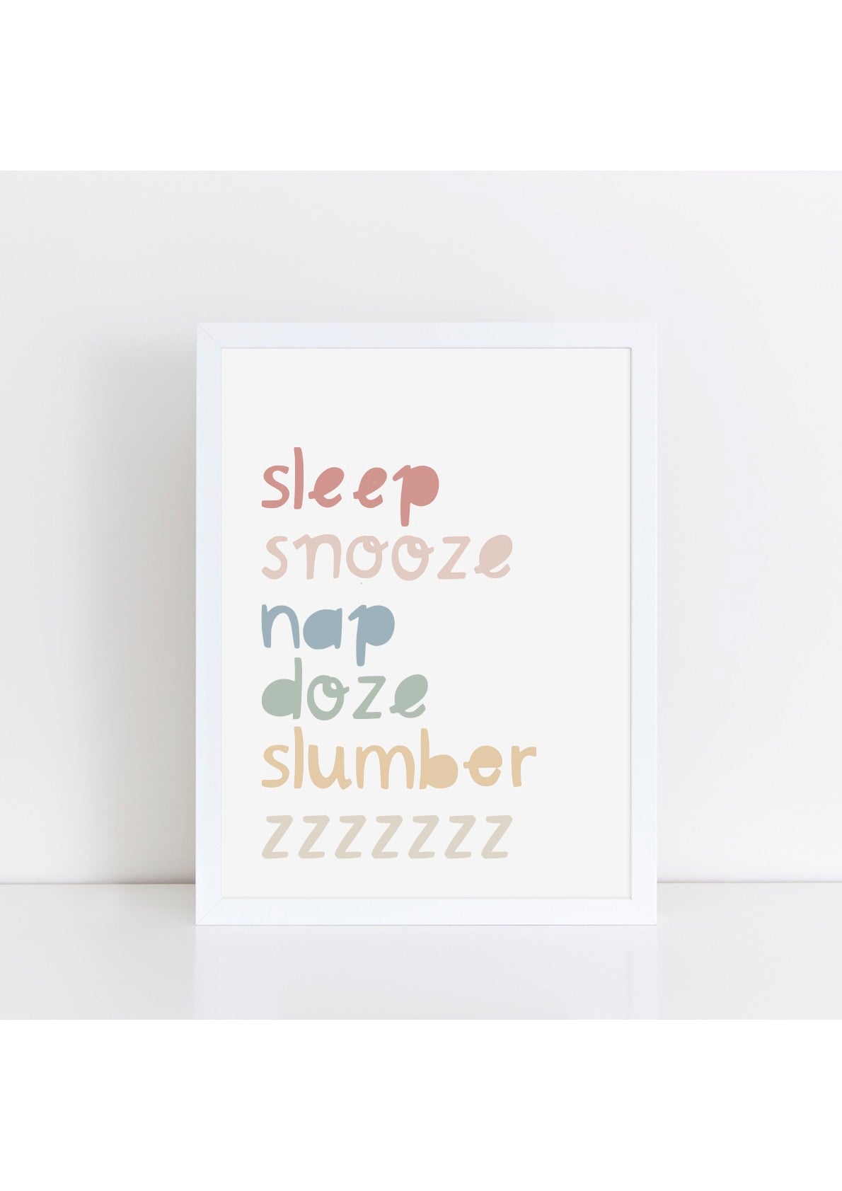 Sleep Snooze Print