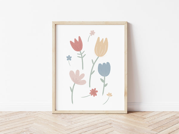 Spring Flowers Print