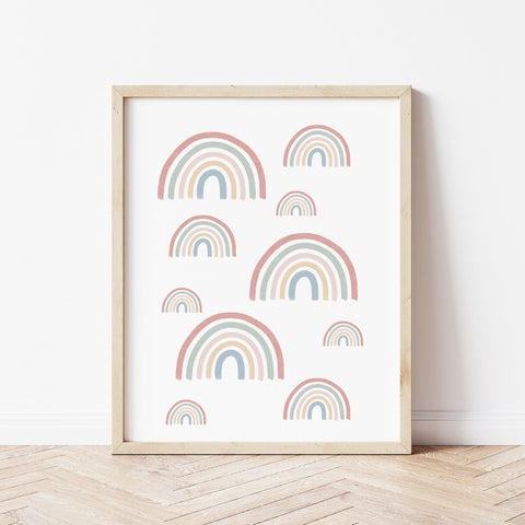 Spring Rainbows Print - portrait